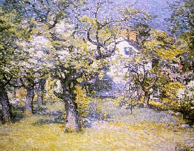 John J Enneking Through the Orchard